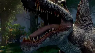Best Spinosaurus Scenes||Jurassic World:Camp Cretaceous||Season 5