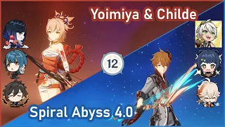 Spiral Abyss 4.0 | Yoimiya Vape & Childe International | Genshin Impact