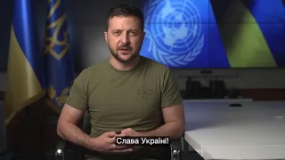 Владимир Зеленский на Генассамблее ООН представил украинскую формулу мира (2022) Новости Украины