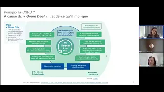 Comment se préparer à la future réglementation européenne ? - Webinaire CSRD