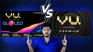 VU GloLED TV vs VU Premium TV Which Is Better ?