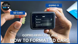 How to Insert and Format SD Card | GoPro Hero 11 Black