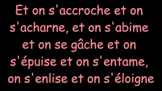 On se fout de nous - Shy'm - Parole