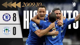 Chelsea 8-0 Wigan | Ashley Cole scores a STUNNER, Drogba secures the Golden Boot | Champions 2009/10