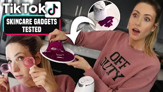 I Tested WEIRD AMAZON SKINCARE GADGETS I Found on TIK TOK