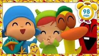 😹 POCOYO in ENGLISH - It's time to laugh [98 minutes] | Full Episodes | VIDEOS and CARTOONS for KIDS