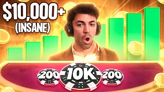 THE CRAZIEST HIGH ROLLER BLACKJACK HEATER EVER!