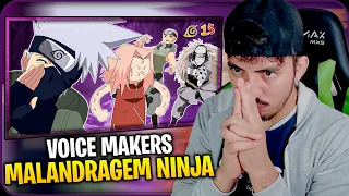 Malandragem Ninja - EPISÓDIO 15: MEU ROLÊ É MERECIDO! - VOICE MAKERS | Leozin React