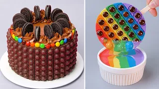 100+ So Yummy Rainbow Cake Ideas for You | Fun and Creative Chocolate Cake Decorating Tutorials