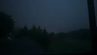 Overnight Severe Thunderstorm with Continuous Lightning (May 9, 2024)