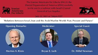 Relations between Israel, Iran and the Arab/Muslim World: Past, Present and Future