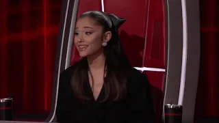Ryleigh Plank Thanks Ariana Grande // The Voice Live Shows 2021 *Episode 18*