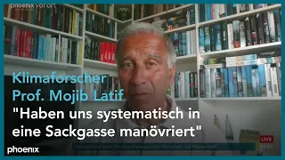 phoenix tagesgespräch mit Prof. Mojib Latif (Klimaforscher)