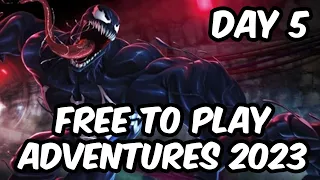 Free To Play Adventures 2023 - Day 5: THE FIRST 5 STAR CHAMPIONS?! - Marvel Contest of Champions