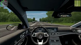 City Car Driving - Mercedes-Benz W213 E63S AMG V2 - Fast Driving + (Download Link)