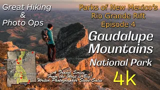 New Mexico Road Trip Great Hiking in Guadalupe Mts National Park- #4 of Parks of the Rio Grande Rift