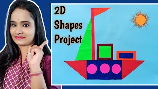 2D Shapes Project | Geometrical Shapes TLM | TLM For Primary School |