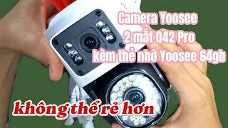 Yoosee Q42 Pro camera bản nâng cấp rất đáng tiền #thich_la_mua #yooseeq42pro #camera yoosee