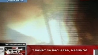 QRT: 7 bahay sa Baclaran, nasunog