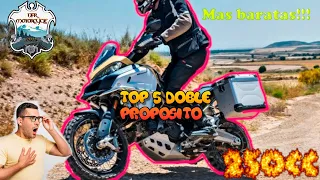 Top 5 motocicletas doble proposito mas baratas