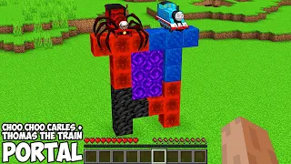 Where DOES THIS DOUBLE Choo Choo Charles vs Thomas The Train PORTAL LEAD in Minecraft All Episodes