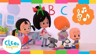 THE ALPHABET | ABC. Cleo & Cuquin. Nursery Rhymes | Songs For Children