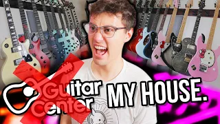 Mom says we have Guitar Center at home. || Building My DREAM Studio Part 4