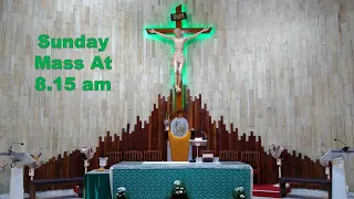 Live Holy Eucharist | Live Holy Mass at 8.15am, Sun Sept 18th, 2022;  St. Joseph Church, Mira Road