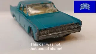 MATCHBOX #31-C LINCOLN CONTINENTAL QUICK RESTORATION!