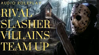 [M4A] Rival Slasher Villains Team Up  [Audio RP] [Dark Comedy] [Halloween Special] [Killer Listener]