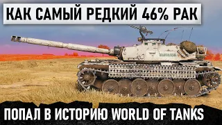 ТЫ ДУМАЛ ВСЕ ВИДЕЛ В WOT? А КАК ВАМ ТАКОЕ ОТ 46% РАКА? САМЫЙ ЧУМОВОЙ БОЙ МИРА ТАНКОВ