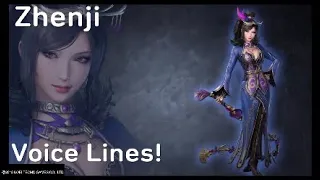 Zhenji ALL Voice Lines! (DW9)