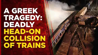 Greece Train Collision Live: Head-On Crash Causes Passenger Bogeys To Explode, Rescue Ops Underway