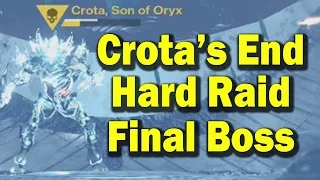 Crota's End Hard Raid Easiest Legit Strategy Killing Crota Destiny Dark Below DLC