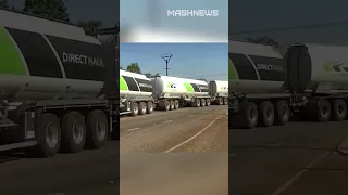 В РФ создали автопоезд для перевозки зерна
