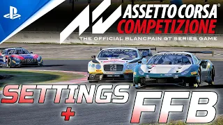 The BEST Assetto Corsa Competizione PS5 Settings And Force Feedback!