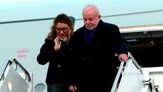 Lula chega aos EUA | AFP