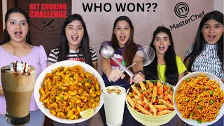 Masterchef Cooking Challenge with @DingDongGirls | Who Won ? Cooking Challenge