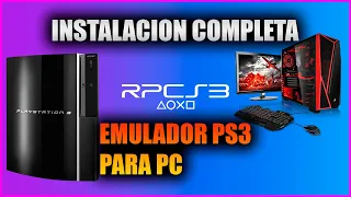 Instalacion Completa Emulador de PS3 para PC│PASO A PASO│RPCS3 │2023