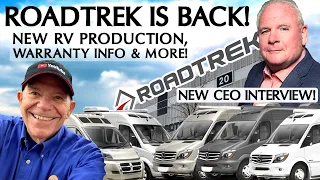 The Latest ROADTREK News! Interview with Roadtrek's New CEO Dane Found