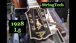 1929 Gibson L5 Restoration / Detailed Tutorial @StringTech