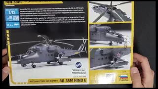 1/72 MI-35M "HIND E" unboxing