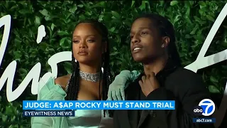 A$AP Rocky must stand trial on charges he fired gun at former friend