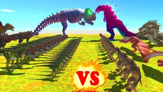 Dinosaurs VS Godzilla |  Mutant Primates VS Fantasy Creature | Dragons + Hydra Vs Dinosaurs #arbs