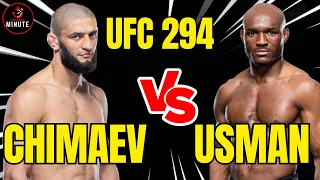 Kamaru Usman vs Khamzat Chimaev | Breakdown | UFC 294