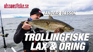 Trollingfiske efter Lax och Öring på Vänern med Anders Olsson