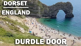 A Walk Up To Durdle Door Beach Dorset England on the Jurassic Coast