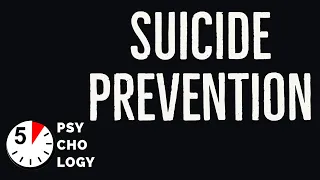 Suicide prevention