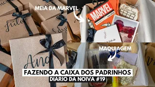 MONTANDO A CAIXA DO CONVITE DOS PADRINHOS,MADRINHAS,DEMOISELLES E DAMINHAS - DIÁRIO DA NOIVA EP14