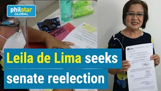 COC filing: Leila De Lima to run for senator while still detained